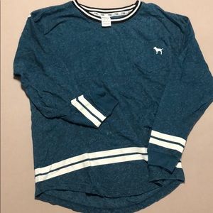 Thicker Long sleeve navy shirt